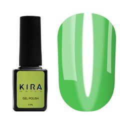 Гель-лак для нігтів KIRA NAILS Vitrage №V04 (зелений салатовий), 6 млГель-лак для нігтів KIRA NAILS Vitrage №V04 (зелений салатовий), 6 мл