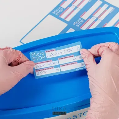 Наліпки на контейнер MicroSTOP (А-4)Наліпки на контейнер MicroSTOP (А-4)