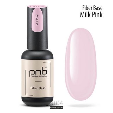 База файбер PNB молочно-розовая UV/LED Fiber Base Milk Pink 8 мл
