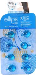 Масло для волос ELLIPS голубого лотоса и камелии (блистер - 8 шт) синие прозрачныеМасло для волос ELLIPS голубого лотоса и камелии (блистер - 8 шт) синие прозрачные