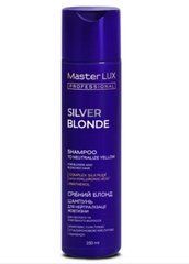 Шампунь для нейтрализації жовтизни Silver blonde Master LUX 250млШампунь для нейтрализації жовтизни Silver blonde Master LUX 250мл