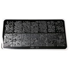 Пластина для стемпінгу RichColor RR-023Пластина для стемпінгу RichColor RR-023