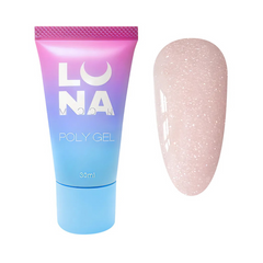 Полігель LUNA для нарощування Poly Gel №15 30 млПолігель LUNA для нарощування Poly Gel №15 30 мл