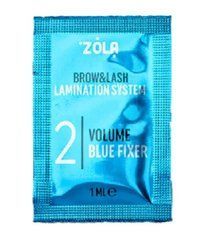 Состав для ламинирования саше ZOLA 02 Volume Blue Fixer, 1 млСостав для ламинирования саше ZOLA 02 Volume Blue Fixer, 1 мл