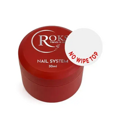 Топ для нігтів ROKS Top No Wipe NO UV-Filters 30млТоп для нігтів ROKS Top No Wipe NO UV-Filters 30мл
