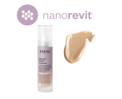 Тональний крем PAESE NATURAL FINISH LongWEAR 02 PORCELAIN NANOREVIT 35 мл