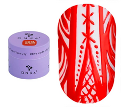 Галь-фарба для дизайну Gel Paint Ethno DNKa 5 мл RedГаль-фарба для дизайну Gel Paint Ethno DNKa 5 мл Red