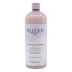 Шампунь INEBRYA Blondesse Miracle shampoo, для блонду хелатуючий 1000 млШампунь INEBRYA Blondesse Miracle shampoo, для блонду хелатуючий 1000 мл