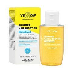 Олійка для зволоження волосся і тіла Yellow Shimmer Hair And Body Oil Hydra Care 100 млОлійка для зволоження волосся і тіла Yellow Shimmer Hair And Body Oil Hydra Care 100 мл