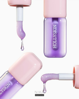 Зволожувальна олія для губ HOLLYSKIN So Lips. Peptide Lip Oil 005 Grape Ruch 4 мл