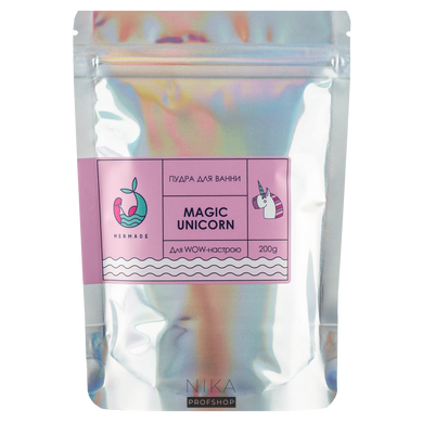 Пудра для ванни Mermade Magic Unicorn 200 гПудра для ванни Mermade Magic Unicorn 200 г