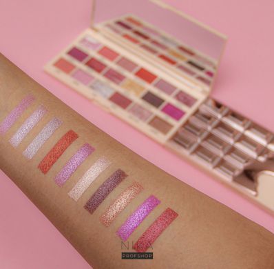 Тіні для повік REVOLUTION MARBLE ROSE GOLD