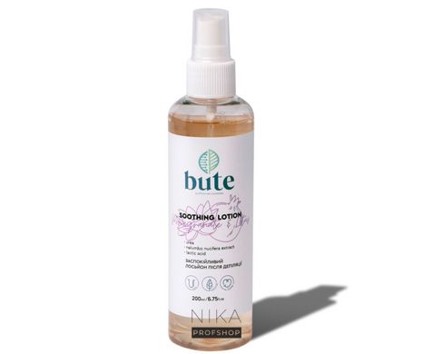 Заспокійливий лосьон BUTE після депіляції Pomegranate & Lotus 200 млЗаспокійливий лосьон BUTE після депіляції Pomegranate & Lotus 200 мл