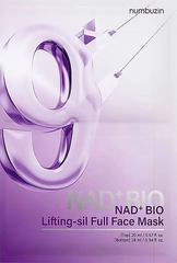Тканевая маска для лица с коэнзимом Nambuzin No.9 Nad Bio Lifting-Sil Full Face Mask 28 млТканевая маска для лица с коэнзимом Nambuzin No.9 Nad Bio Lifting-Sil Full Face Mask 28 мл
