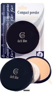 Пудра db Cosmetics компактна без дзеркала № 001