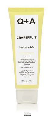 Бальзам для обличчя очищувальний Q+A Grapefruit Cleanssng Balm з грейпфрутом125 млБальзам для обличчя очищувальний Q+A Grapefruit Cleanssng Balm з грейпфрутом125 мл