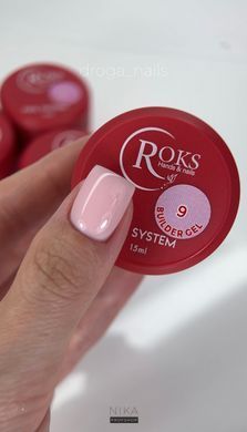 Гель для нігтів будівельний ROKS Builder Gel №09 30мл