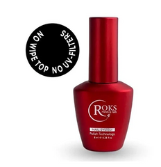 Топ для нігтів ROKS Top No Wipe NO UV-Filters 8млТоп для нігтів ROKS Top No Wipe NO UV-Filters 8мл