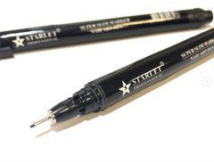 Маркер STARLET PROFESSIONAL Super Slim Nail Marker, №3, черныйМаркер STARLET PROFESSIONAL Super Slim Nail Marker, №3, черный