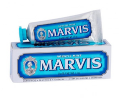 Зубна паста MARVIS Aquatic Mint Морська м'ята, 25 млЗубна паста MARVIS Aquatic Mint Морська м'ята, 25 мл