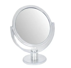 Дзеркало косметичне настільне кругле велике двостороннє BEAUTY LUXURY М-030Дзеркало косметичне настільне кругле велике двостороннє BEAUTY LUXURY М-030