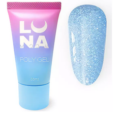 Полігель LUNA для нарощування Poly Gel №17 30 млПолігель LUNA для нарощування Poly Gel №17 30 мл