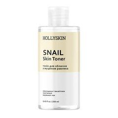 Тоник для лица HOLLYSKIN Snail Skin Toner, 250 млТоник для лица HOLLYSKIN Snail Skin Toner, 250 мл