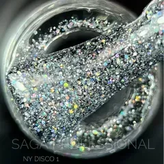 Гель-лак для ногтей светоотражающий SAGA NY DISKO 01, 9 млГель-лак для ногтей светоотражающий SAGA NY DISKO 01, 9 мл