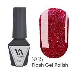 Гель-лак для нігтів VALERI Flash Світловідбиваючий №15, 6 млГель-лак для нігтів VALERI Flash Світловідбиваючий №15, 6 мл