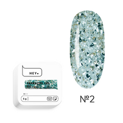 Гель для дизайна HEYLOVE Terrazzo Gel №2, 5 гГель для дизайна HEYLOVE Terrazzo Gel №2, 5 г